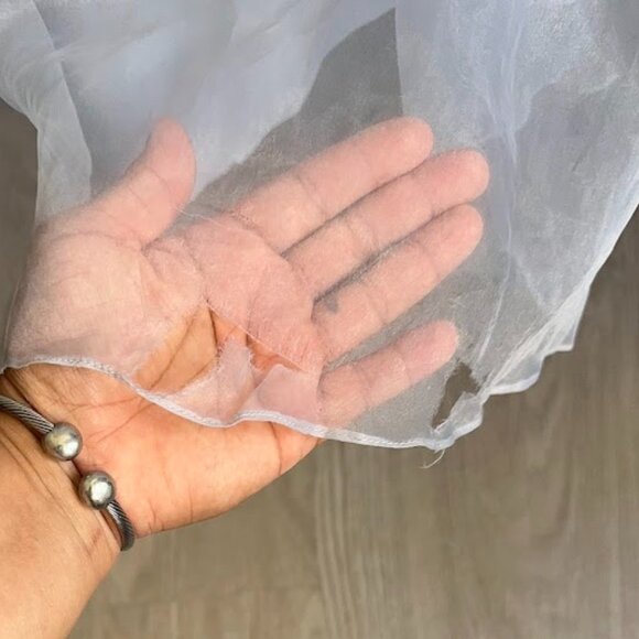 Terani Couture  Embellished Deep V-neck Ballgown size 4 - Picture 6 of 12